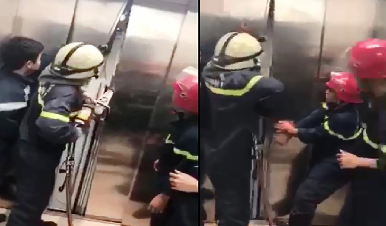 Giải cứu 21 người mắc kẹt trong thang máy gần nửa tiếng đồng hồ