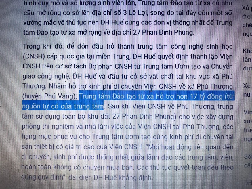 ĐH Huế: Chuyển đổi đất công tại sao không công khai đề án, thu chi?