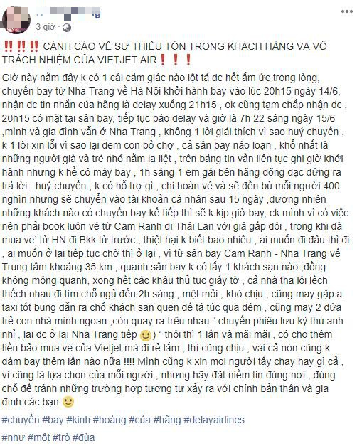 Vietjet lên tiếng về việc delay và hủy chuyến hàng loạt