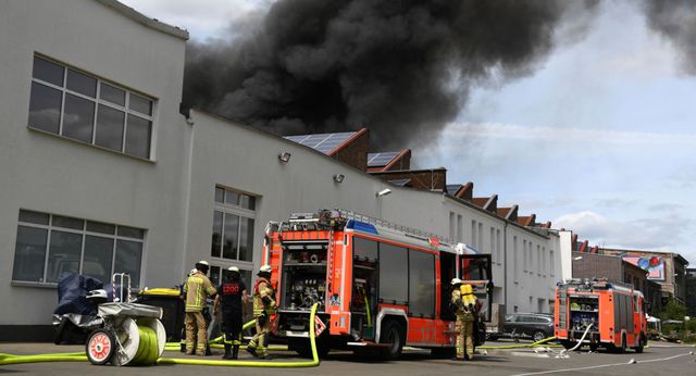Cháy Trung tâm thương mại Đồng Xuân của người Việt ở Đức