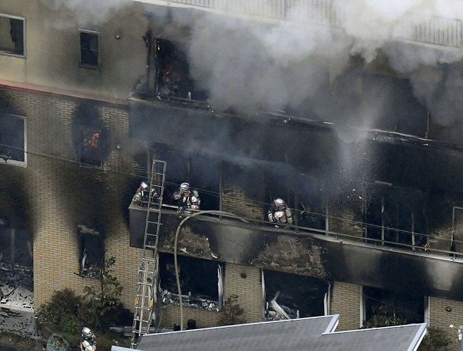 Động cơ gây án của nghi phạm phóng hỏa xưởng phim Nhật Bản