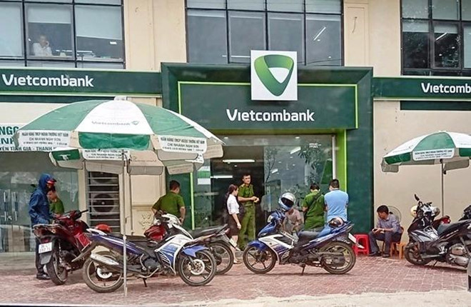 Thanh Hóa: Trích xuất camera truy bắt tên cướp ngân hàng Vietcombank