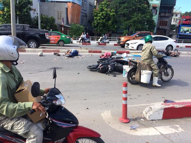 Vụ xe khách đâm hàng loạt xe máy ở Quảng Ninh: Lái xe phát hiện bị nổ một bát phanh