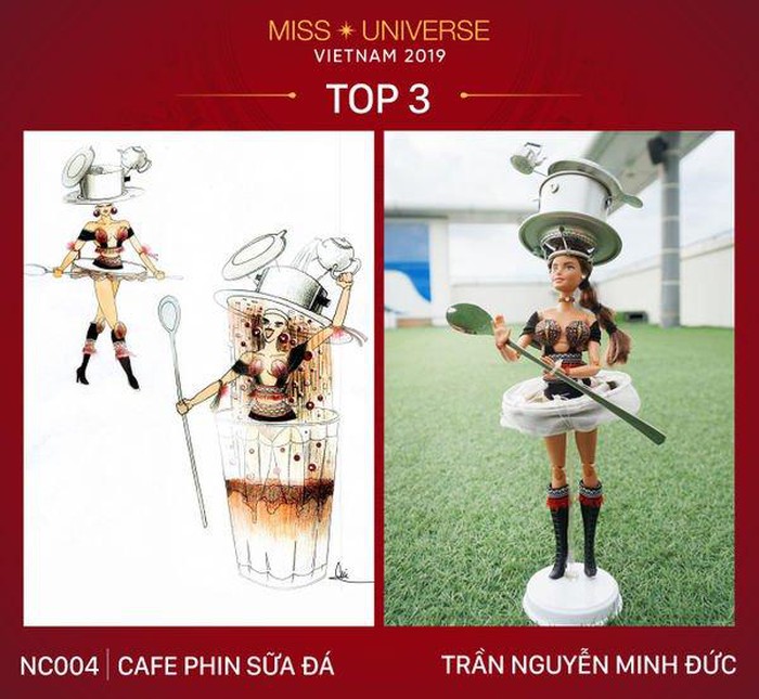 Top 3 National Costume của Hoàng Thùy, mẫu 'bàn thờ' bị loại