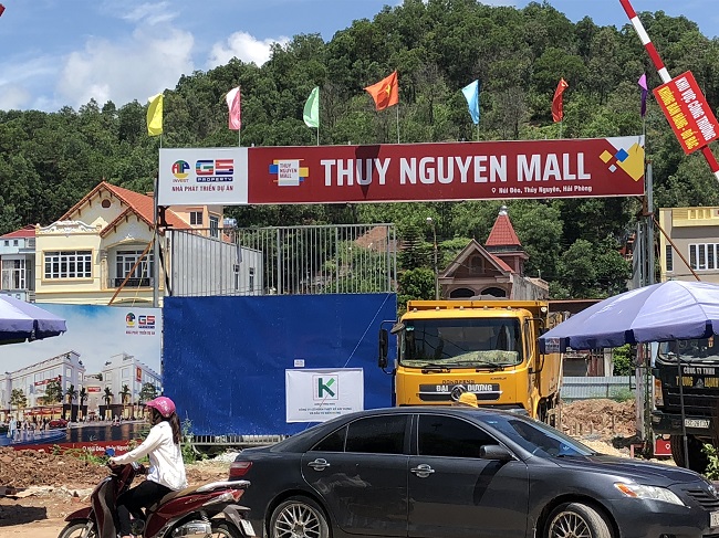 Hải Phòng: Dự án Thủy Nguyên Mall rầm rộ rao bán trái phép