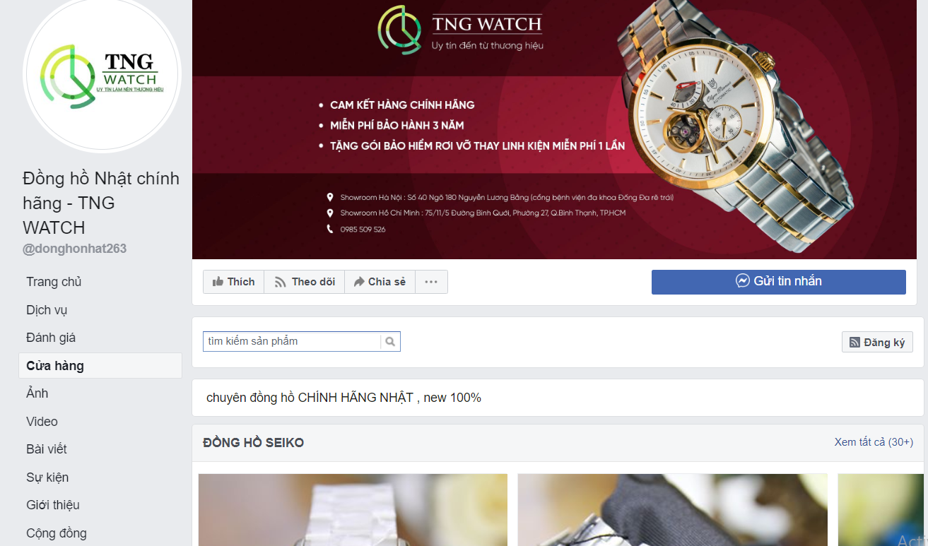Hà Nội: Cần làm rõ việc nhân viên TNG Watch bán đồng hồ Nhật không tem nhãn