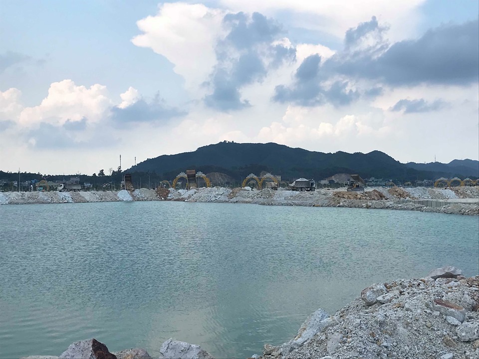 Quảng Ninh: Cần làm rõ việc thi công lấn biển tại dự án KĐT Phương Đông