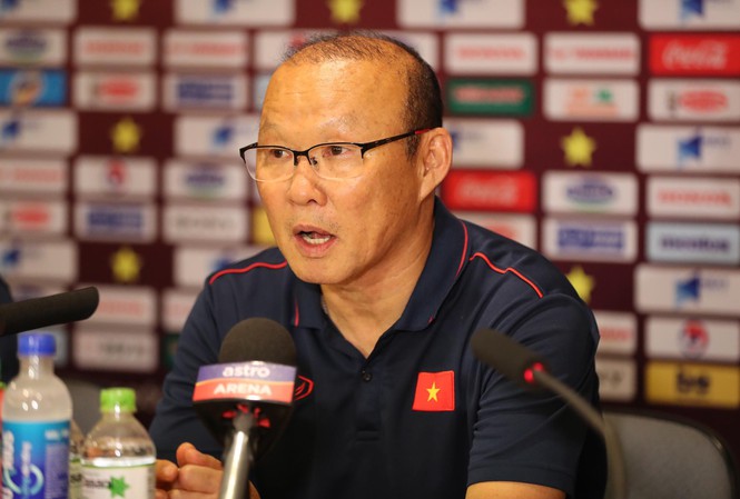 HLV Park Hang-seo: 'Tôi rất tự hào khi được dẫn dắt các cầu thủ Việt Nam'