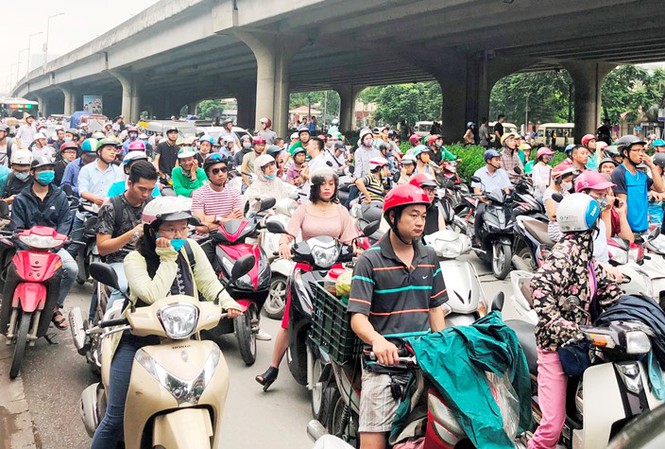 Hà Nội: Thêm 5 huyện nằm trong vùng dừng xe máy năm 2030