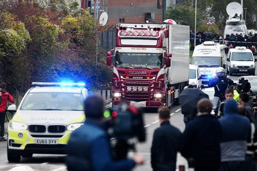 Vụ 39 thi thể trong container ở Anh: Bắt giữ thêm 3 nghi phạm