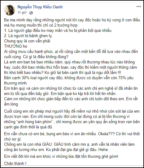 Vợ cố diễn viên Duy Nhân tổn thương, bật khóc vì tin đồn cưới đại gia chạy bầu