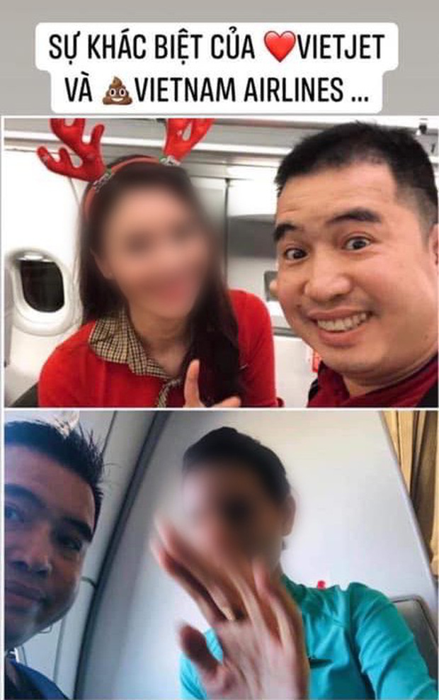 Hiếu Orion bị chỉ trích gay gắt vì so sánh thái độ của 2 nữ tiếp viên hàng không khi chụp ảnh cùng