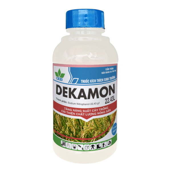 Vì sao thuốc điều hòa sinh trưởng DEKAMON 22.43SL được nhà nông tin dùng?