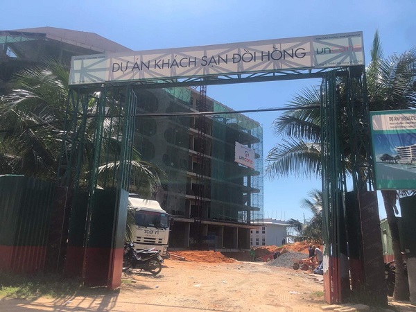 Bình Thuận: Resort Đồi Hồng bị xử phạt do xây dựng trái phép
