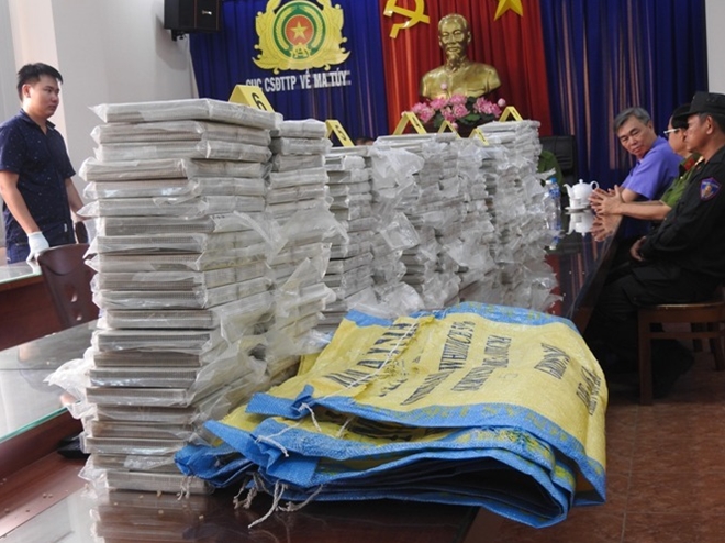 Phá đường dây ma túy 'khủng' từ Campuchia về Việt Nam, thu giữ số heroin 6 triệu USD