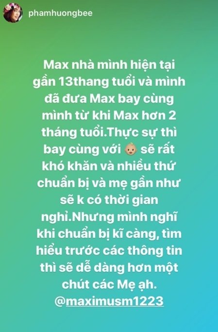 Phạm Hương tiết lộ sắp đưa con trai về Việt Nam