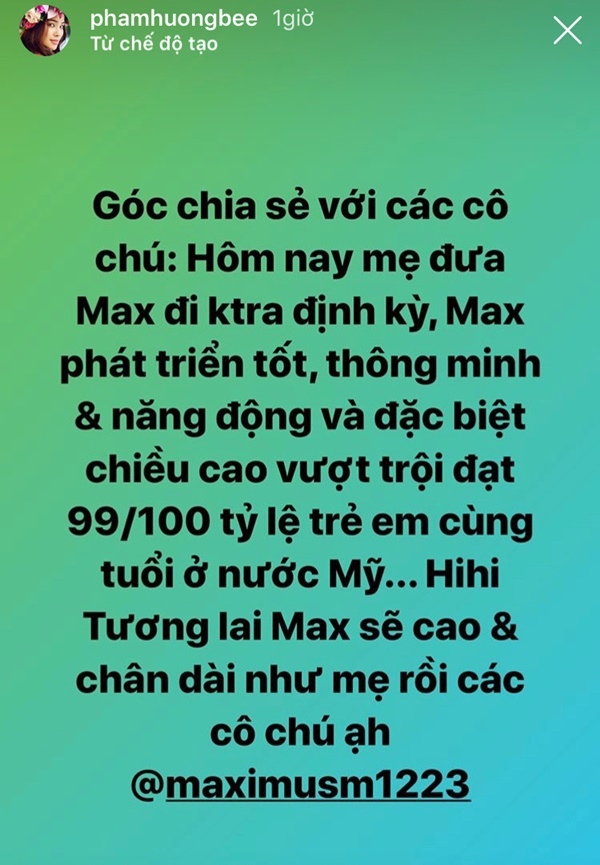 Phạm Hương tiết lộ sắp đưa con trai về Việt Nam