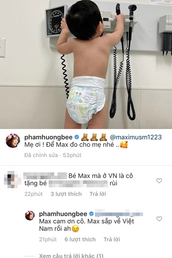 Phạm Hương tiết lộ sắp đưa con trai về Việt Nam