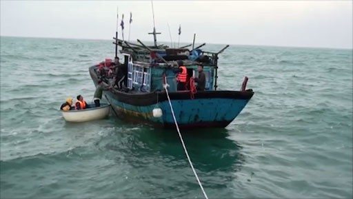 Tìm thấy thi thể nữ thuyền viên cuối cùng bị chìm tàu ở Cà Mau
