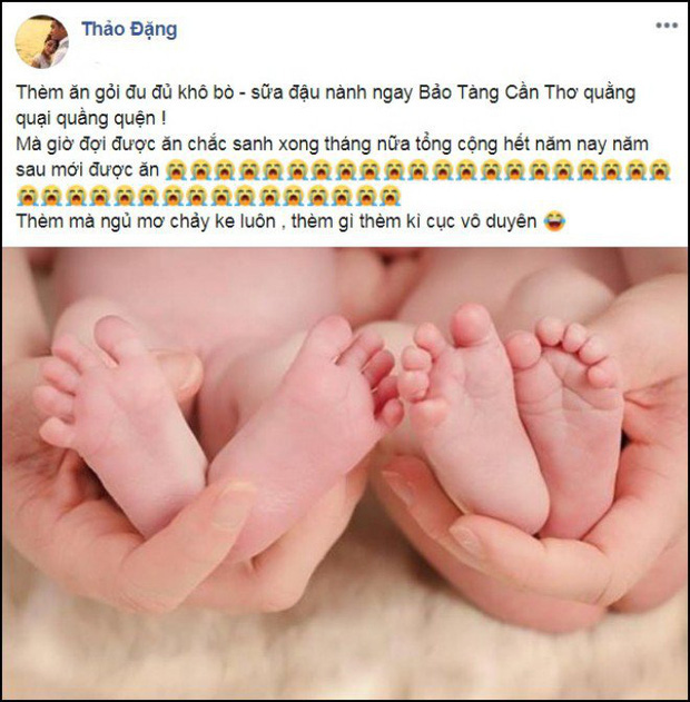 Hoa hậu Đại dương Đặng Thu Thảo tiết lộ đang mang song thai 
