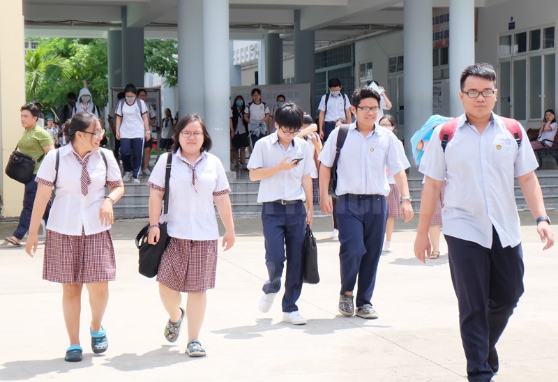 TP.HCM: Học sinh các khối lần lượt đi học trở lại từ ngày 4/5