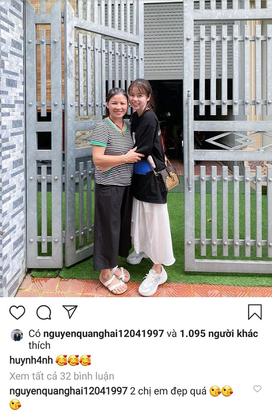 Huỳnh Anh chính thức về ra mắt gia đình Quang Hải