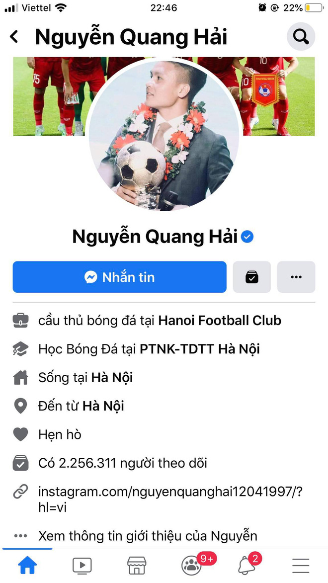 Huỳnh Anh bất ngờ unfollow Quang Hải, đăng story ẩn ý về chuyện tình yêu