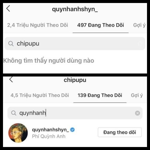 Chi Pu bị Quỳnh Anh Shyn unfollow, đăng story bóng gió lúc nửa đêm