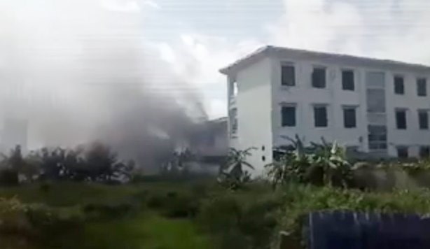 Hà Nội: Trường mầm non bất ngờ bốc cháy