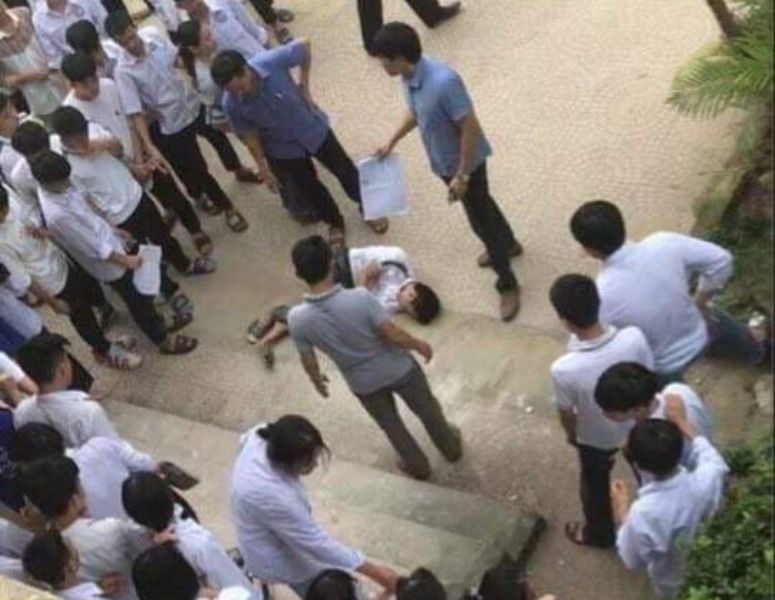 Thanh Hóa: Nam sinh lớp 10 bất ngờ nhảy lầu trong giờ ra chơi