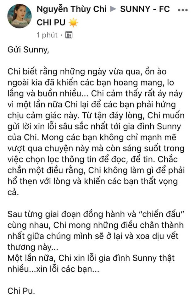 Chia sẻ đầu tiên của Chi Pu sau ồn ào rạn nứt quan hệ với Quỳnh Anh Shyn