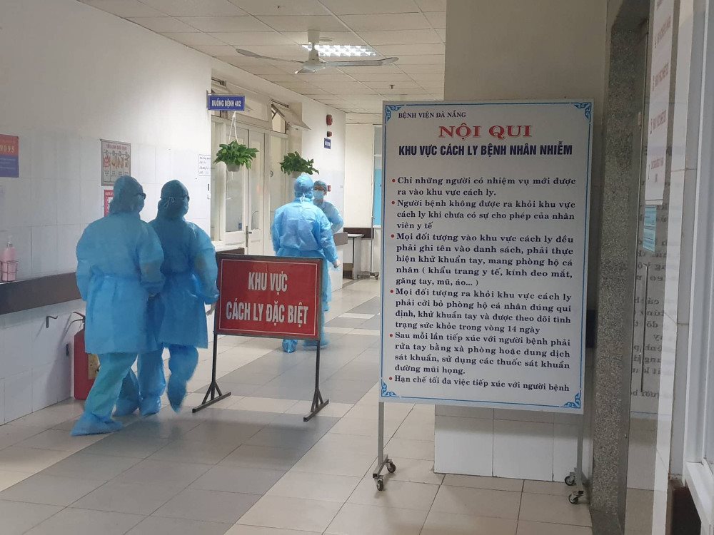 Thông tin tiếp theo về ca nghi mắc COVID-19 ở Đà Nẵng