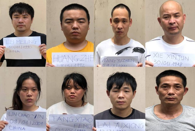 TP.HCM: Tạm giữ 8 người Trung Quốc nhập cảnh trái phép