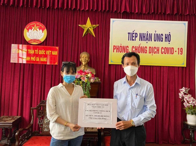 Hoa hậu Tiểu Vy ủng hộ Đà Nẵng 200 triệu đồng chống dịch Covid-19