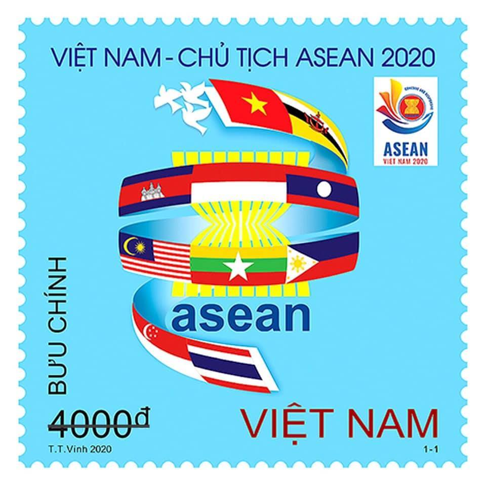 Phát hành bộ tem 'Việt Nam Chào mừng năm ASEAN 2020'