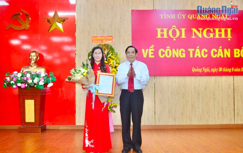 Chân dung tân Bí thư Tỉnh ủy Quảng Ngãi Bùi Thị Quỳnh Vân