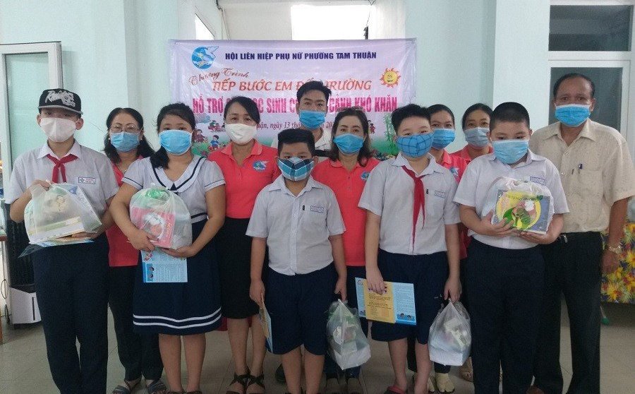 TP.Đà Nẵng: Tiếp sức đến trường cho học sinh nghèo sau dịch Covid-19