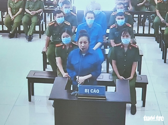 Nguyễn Thị Dương - vợ Đường Nhuệ' lĩnh 18 tháng tù