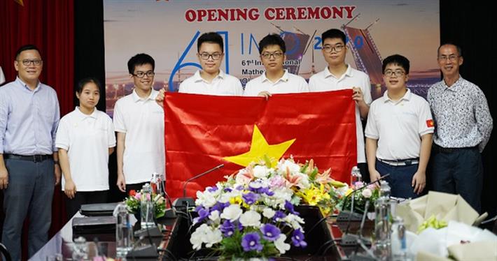 Việt Nam đoạt 2 Huy chương Vàng Olympic Toán học quốc tế năm 2020