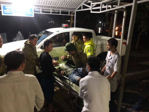 5 công nhân ở thủy điện Rào Trăng 4 đã được đưa đến bệnh viện cấp cứu