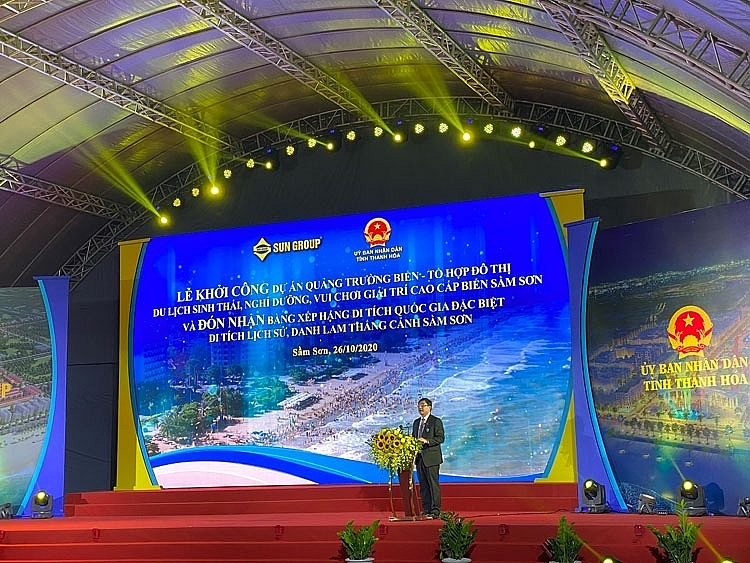Sun Group khởi công dự án du lịch tại Sầm Sơn với vốn đầu tư hơn 1 tỷ USD