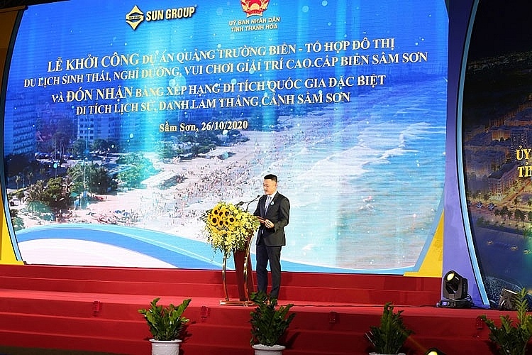 Sun Group khởi công dự án du lịch tại Sầm Sơn với vốn đầu tư hơn 1 tỷ USD