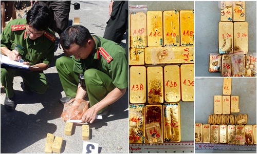 Cuộc vây bắt nghẹt thở đường dây buôn lậu 51kg vàng ròng 9999 ở An Giang