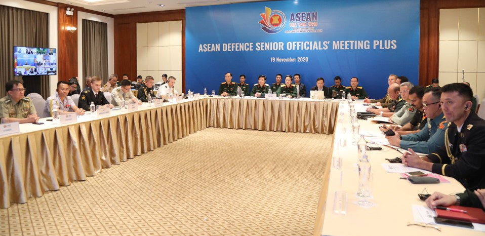 Hội nghị trực tuyến Quan chức Quốc phòng cấp cao ASEAN mở rộng