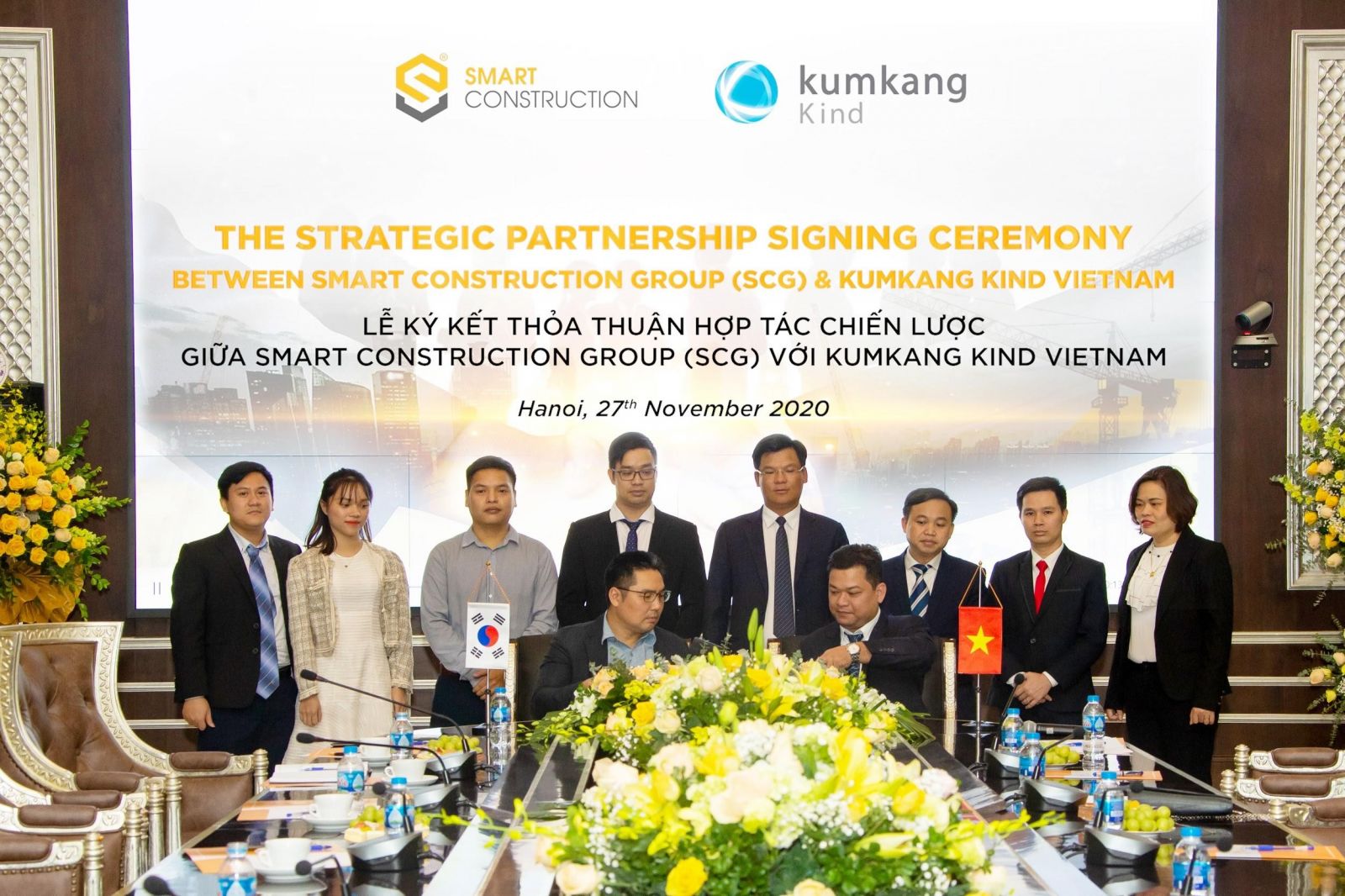 SCG ký hợp tác chiến lược với các đối tác Hàn Quốc