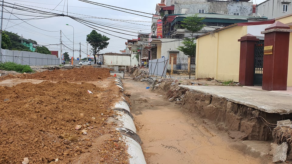 Phú Xuyên: Cần làm rõ nghi vấn dự án có dấu hiệu thi công trước khi đấu thầu