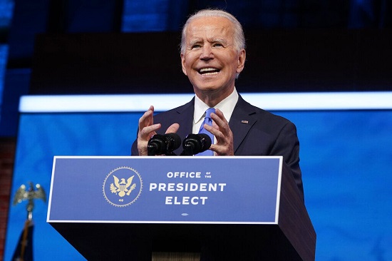 Ông Joe Biden có bài phát biểu đầu tiên sau khi đắc cử tổng thống Mỹ