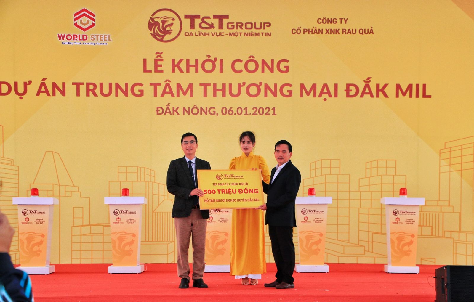 T&T Group khởi công xây trung tâm thương mại hiện đại tại Đắk Nông