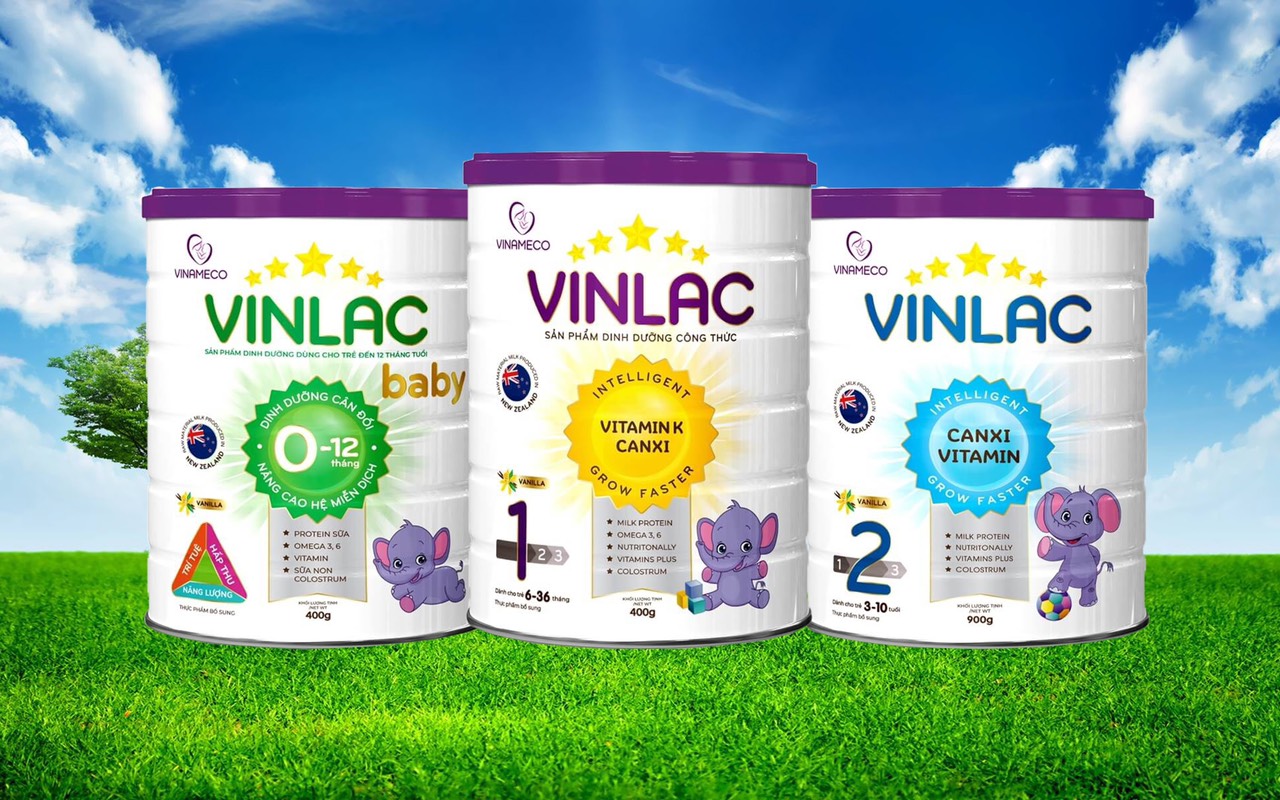 Sữa Vinlac - Dinh dưỡng vì tầm vóc Việt