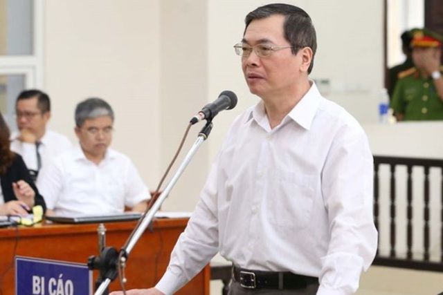 Cựu Bộ trưởng Công Thương Vũ Huy Hoàng kháng cáo, xin xác định lại tội danh